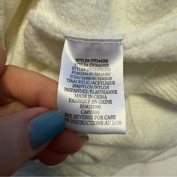 Z Supply Merry Fuzzy Sweater in Cream - Picture 3 of 6